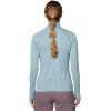 imageMountain Hardwear Womens Crater Lake Heavyweight Half ZipBlue Sage  Ice Shadow