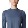 imageMountain Hardwear Womens Crater Lake Long Sleeve CropBlue Slate