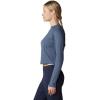 imageMountain Hardwear Womens Crater Lake Long Sleeve CropBlue Slate