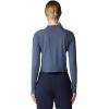 imageMountain Hardwear Womens Crater Lake Long Sleeve CropBlue Slate