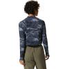 imageMountain Hardwear Womens Crater Lake Long Sleeve CropBlue Slate Crag Camo