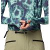 imageMountain Hardwear Womens Crater Lake Long Sleeve CropLapis Dusk Spore Dye Print