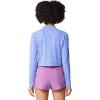 imageMountain Hardwear Womens Crater Lake Long Sleeve CropLight Illusion Digidaze Print