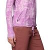 imageMountain Hardwear Womens Crater Lake Long Sleeve Hoody for Hiking Camping Backpacking and Casual WearLilac Glow Ink Dyed Print