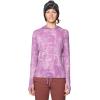 imageMountain Hardwear Womens Crater Lake Long Sleeve Hoody for Hiking Camping Backpacking and Casual WearLilac Glow Ink Dyed Print