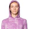 imageMountain Hardwear Womens Crater Lake Long Sleeve Hoody for Hiking Camping Backpacking and Casual WearLilac Glow Ink Dyed Print