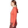 imageMountain Hardwear Womens Crater Lake Long Sleeve Hoody for Hiking Camping Backpacking and Casual WearMars Red