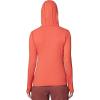 imageMountain Hardwear Womens Crater Lake Long Sleeve Hoody for Hiking Camping Backpacking and Casual WearMars Red
