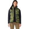 imageMountain Hardwear Womens Nevadan Down VestDark Pine Camo Print