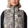 imageMountain Hardwear Womens Nevadan Down VestMantis Green Forests Floor Print  New 2024
