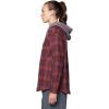 imageMountain Hardwear Womens Plusher Microchill Lined ShacketBlackberry Tartan Plaid