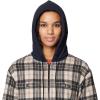 imageMountain Hardwear Womens Plusher Microchill Lined ShacketFossil Tartan Plaid