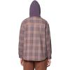 imageMountain Hardwear Womens Plusher Microchill Lined ShacketWild Taupe Tartan Plaid
