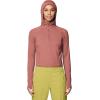 imageMountain Hardwear Womens Standard Crater Lake Crop ZipFleurs