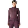 imageMountain Hardwear Womens Butter Half ZipBlackberry