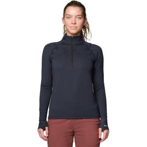 imageMountain Hardwear Womens Crater Lake Heavyweight Half ZipBlack