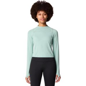 imageMountain Hardwear Womens Crater Lake Long Sleeve CropMineral Spring