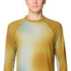 imageMountain Hardwear Mens Butter Up Long SleeveOlive Gold Multi Ombre Print