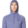 imageMountain Hardwear Mens Crater Lake Heavyweight Half Zip HoodyLapis Dusk  Avid