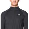 imageMountain Hardwear Mens Crater Lake Heavyweight Half ZipBlack