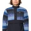 imageMountain Hardwear Mens Microchill Snap PulloverLapis Dusk Gradient Stripe