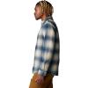 imageMountain Hardwear Mens Plusher Long Sleeve ShirtAsiatic Blue Ombre Buffalo Check Print