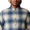 imageMountain Hardwear Mens Plusher Long Sleeve ShirtAsiatic Blue Ombre Buffalo Check Print
