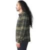imageMountain Hardwear Mens Plusher Long Sleeve ShirtBlack Spruce Amsterdam Plaid