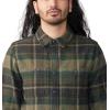 imageMountain Hardwear Mens Plusher Long Sleeve ShirtBlack Spruce Amsterdam Plaid
