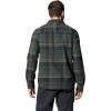 imageMountain Hardwear Mens Plusher Long Sleeve ShirtBlack Spruce Bonfire Plaid