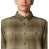 imageMountain Hardwear Mens Plusher Long Sleeve ShirtDark Pine Ombre Buffalo Check Print