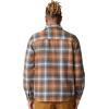 imageMountain Hardwear Mens Plusher Long Sleeve ShirtGolden Brown Ombre Buffalo Check Print