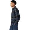 imageMountain Hardwear Mens Plusher Long Sleeve ShirtHardwear Navy Amsterdam Plaid