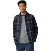 imageMountain Hardwear Mens Plusher Long Sleeve ShirtHardwear Navy Amsterdam Plaid