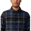 imageMountain Hardwear Mens Plusher Long Sleeve ShirtHardwear Navy Amsterdam Plaid