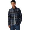 imageMountain Hardwear Mens Plusher Long Sleeve ShirtHardwear Navy Amsterdam Plaid
