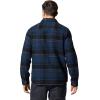 imageMountain Hardwear Mens Plusher Long Sleeve ShirtHardwear Navy Bonfire Plaid
