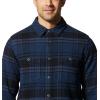 imageMountain Hardwear Mens Plusher Long Sleeve ShirtHardwear Navy Bonfire Plaid