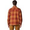 imageMountain Hardwear Mens Plusher Long Sleeve ShirtIron Oxide Tatanka Check Print
