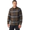 imageMountain Hardwear Mens Plusher Long Sleeve ShirtRidgeline Amsterdam Plaid