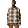 imageMountain Hardwear Mens Plusher Long Sleeve ShirtSandblast Bonfire Plaid
