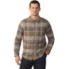 imageMountain Hardwear Mens Plusher Long Sleeve ShirtTrail Dust Amsterdam Plaid