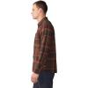imageMountain Hardwear Mens Plusher Long Sleeve ShirtWashed Raisin Amsterdam Plaid