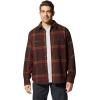 imageMountain Hardwear Mens Plusher Long Sleeve ShirtWashed Raisin Bonfire Plaid