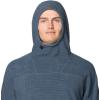 imageMountain Hardwear Mens Summit Big Grid HoodyMoon Blue