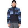 imageMountain Hardwear Mens Microchill Snap PulloverLapis Dusk Gradient Stripe