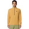 imageMountain Hardwear Mens Summit Grid Half ZipSundown Gold