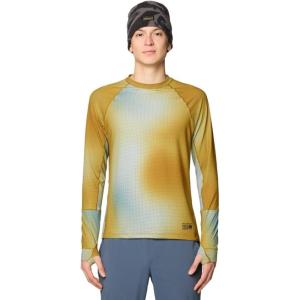 imageMountain Hardwear Mens Butter Up Long SleeveOlive Gold Multi Ombre Print