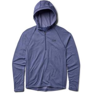 imageMountain Hardwear Mens Crater Lake Heavyweight Half Zip HoodyLapis Dusk  Avid