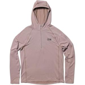imageMountain Hardwear Mens Crater Lake Heavyweight Half Zip HoodyWild Taupe